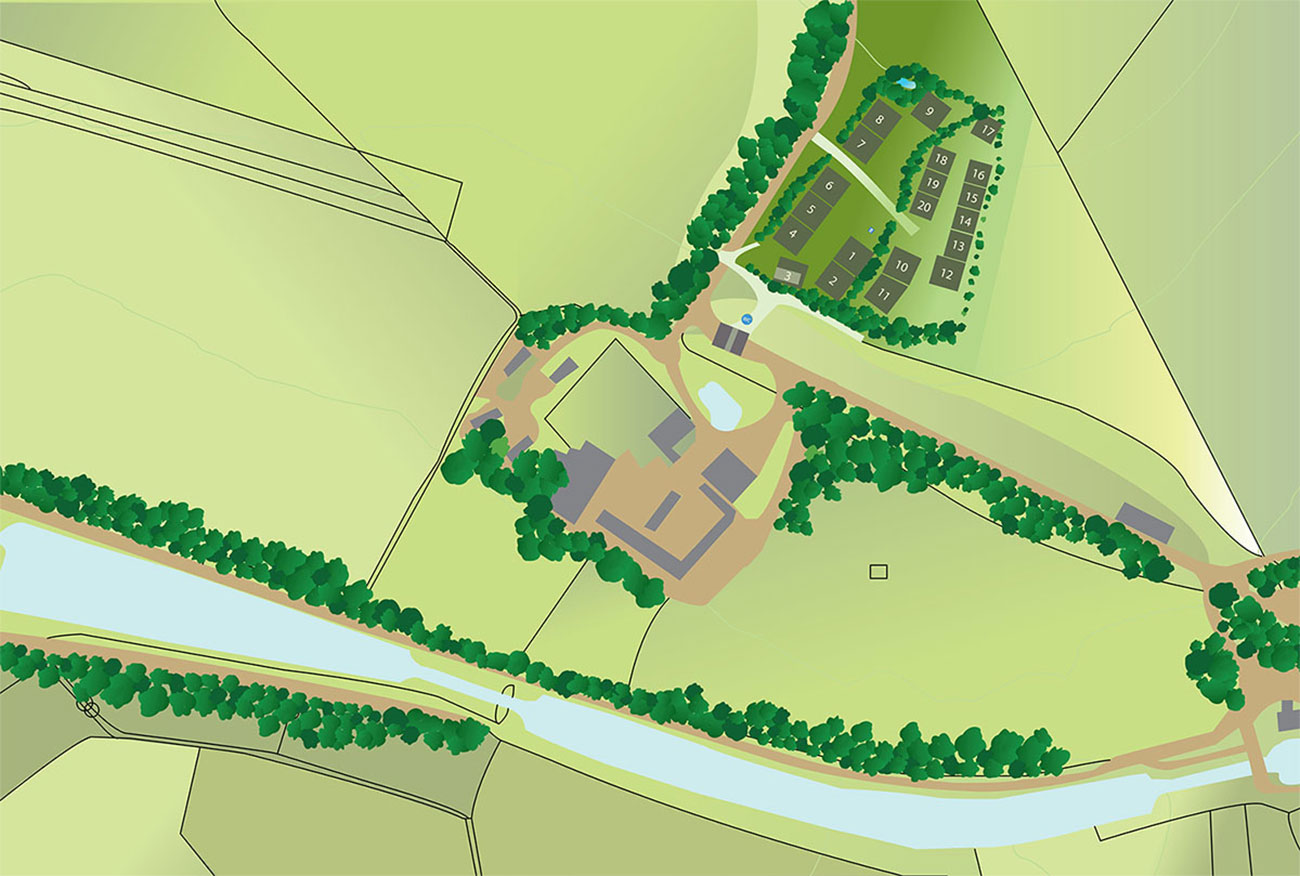 Foxhangers Canalside Holidays Campsite Pitches