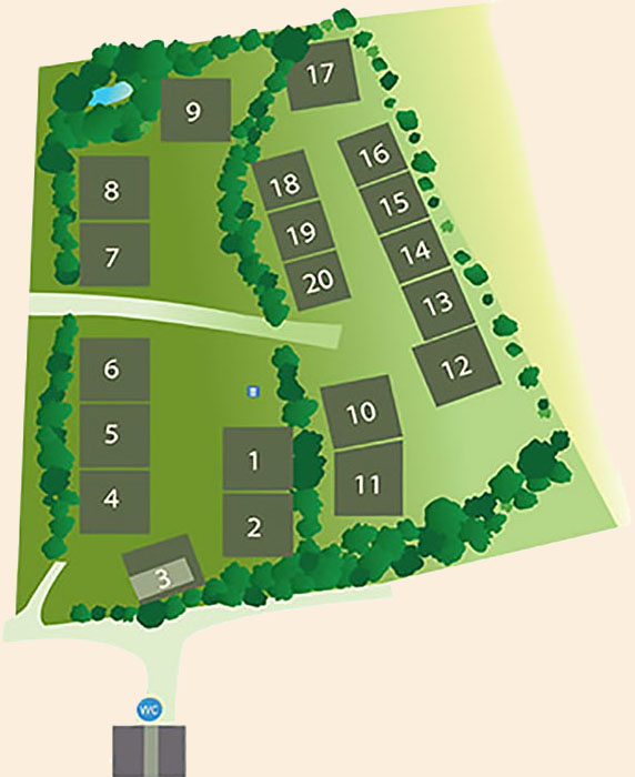 Foxhangers Canalside Holidays Camping Pitches